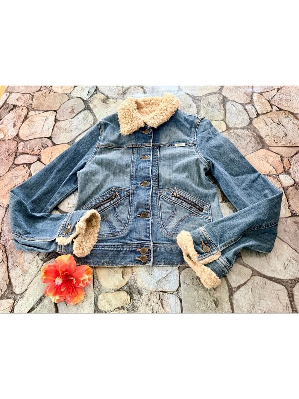 Hollister Vintage Winter Jean Jacket - Picture 1 of 11